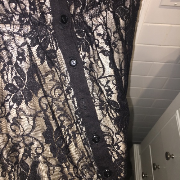 Urban Outfitters Black Lace Dress - Picture 4 of 6